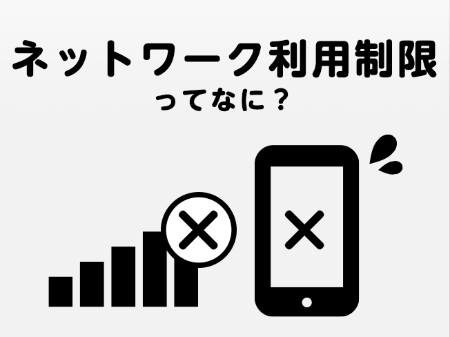 ネットワーク利用制限って何？